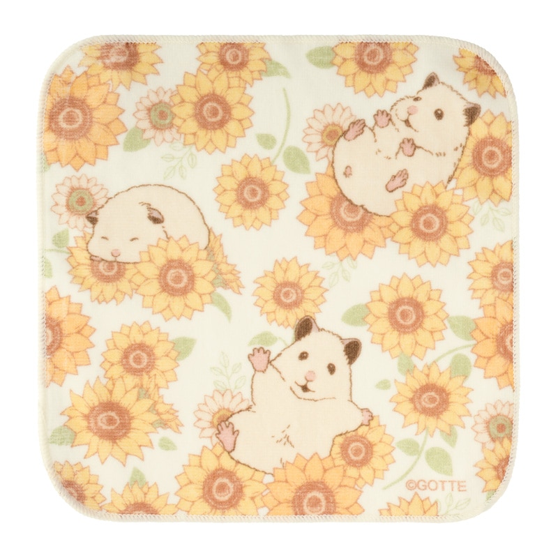 助六の日常 ハンドタオル (ひまわり)