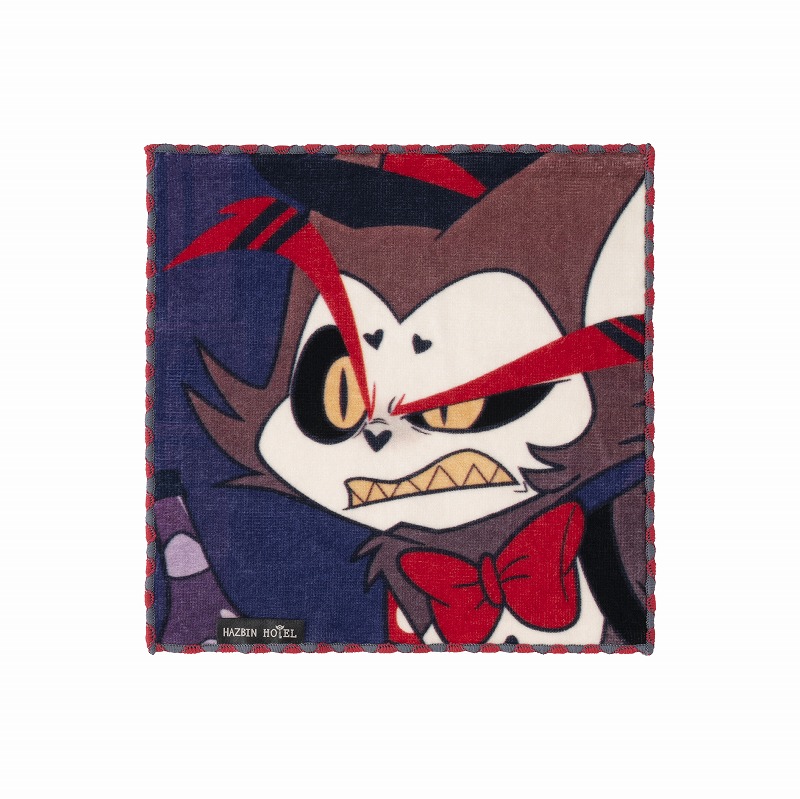 HAZBIN HOTEL ファニーフェイスなハンドタオル (ハスク) | ハズビン