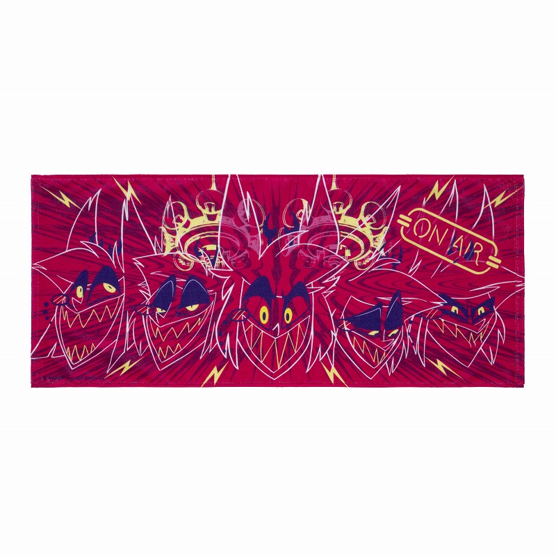 HAZBIN HOTEL フェイスタオル (アラスター)