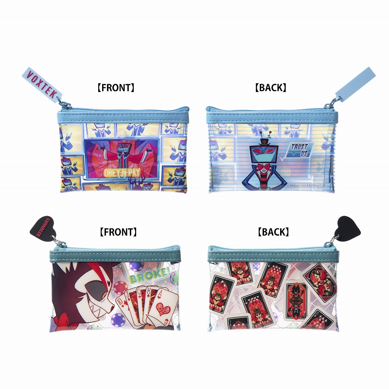 HAZBIN HOTEL 2個セットPVCポーチ (ハスク＆ヴォックス) | ハズビン