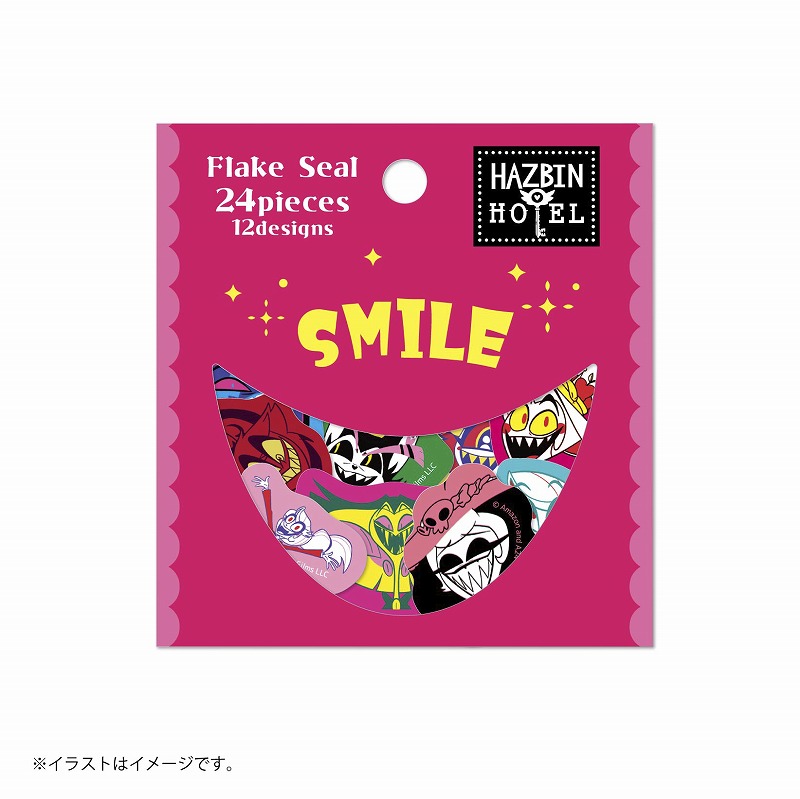 HAZBIN HOTEL フレークシール (Smile)
