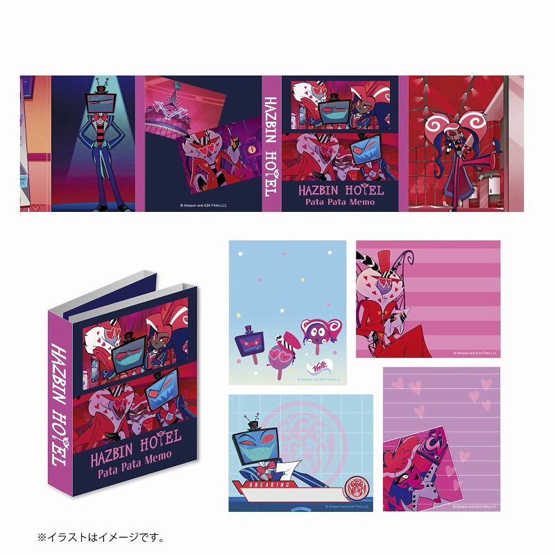 HAZBIN HOTEL パタパタメモ (Vees) | ハズビン・ホテルへようこそ