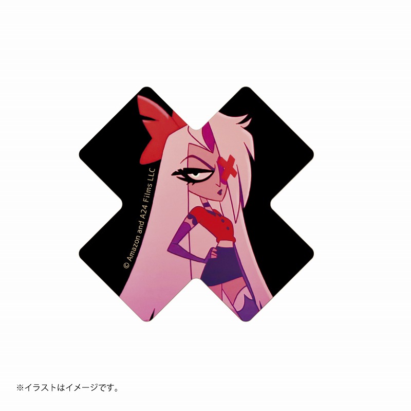 HAZBIN HOTEL スマホに貼れるサイズのステッカー (ヴァギー)