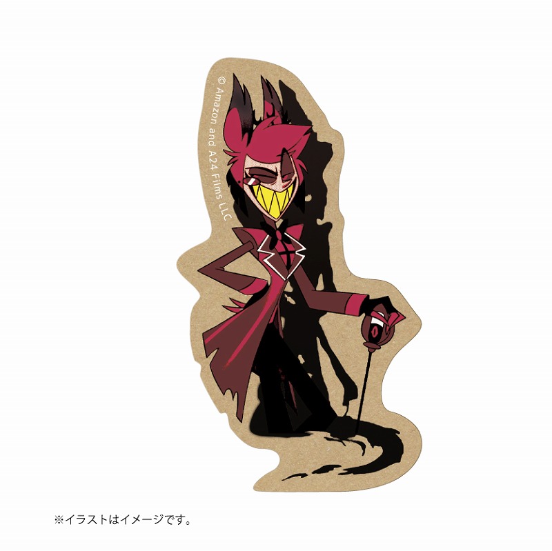 HAZBIN HOTEL スマホに貼れるサイズのステッカー (アラスター
