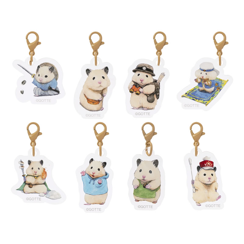 助六の日常 トレーディングアクリルチャーム (全8種)