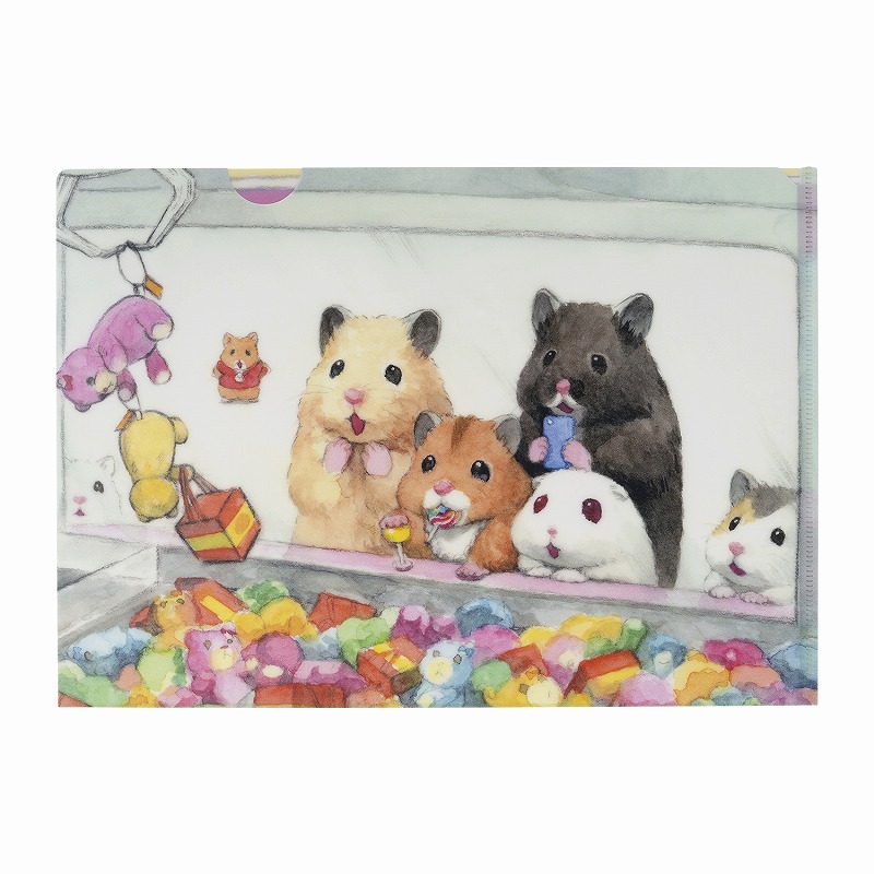 助六の日常 マットなクリアファイル (ゲームセンター)