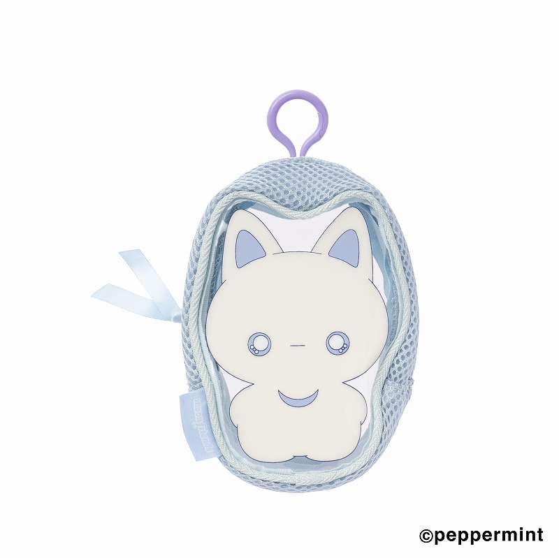 moon friends マスコットPVCポーチ (クリーム)