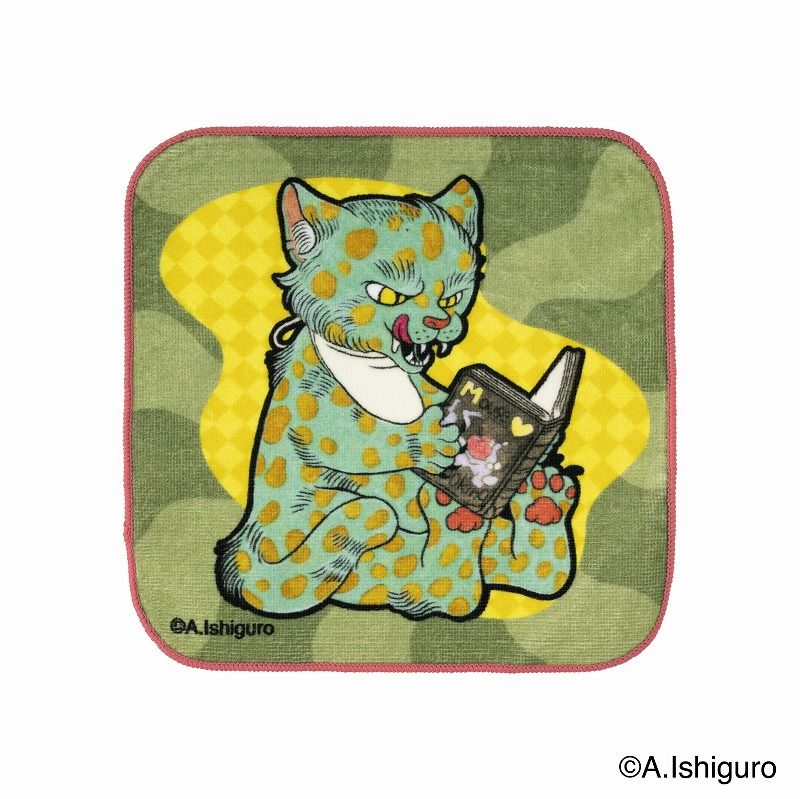 ばけねこだらけ スクエアマグネット (葛籠猫) | ばけねこだらけ