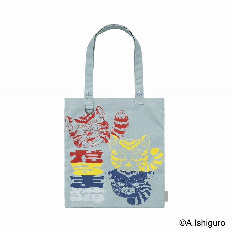 ばけねこだらけ デイリーユーストートバッグ (だるま猫) | ばけねこ