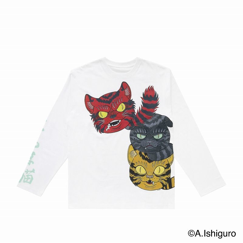 ばけねこだらけ スクエアマグネット (葛籠猫) | ばけねこだらけ