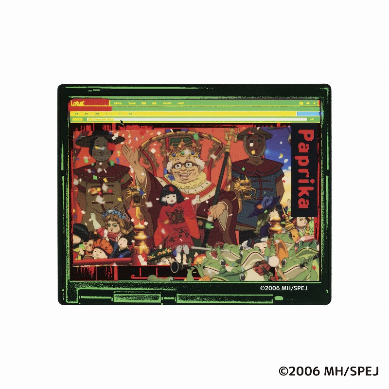 パプリカ キャリーに貼れるサイズのBIGステッカー (パレード)