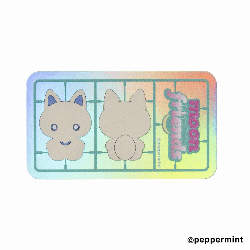 moon friends トレーディングスマホに貼れるサイズのステッカー (全9種