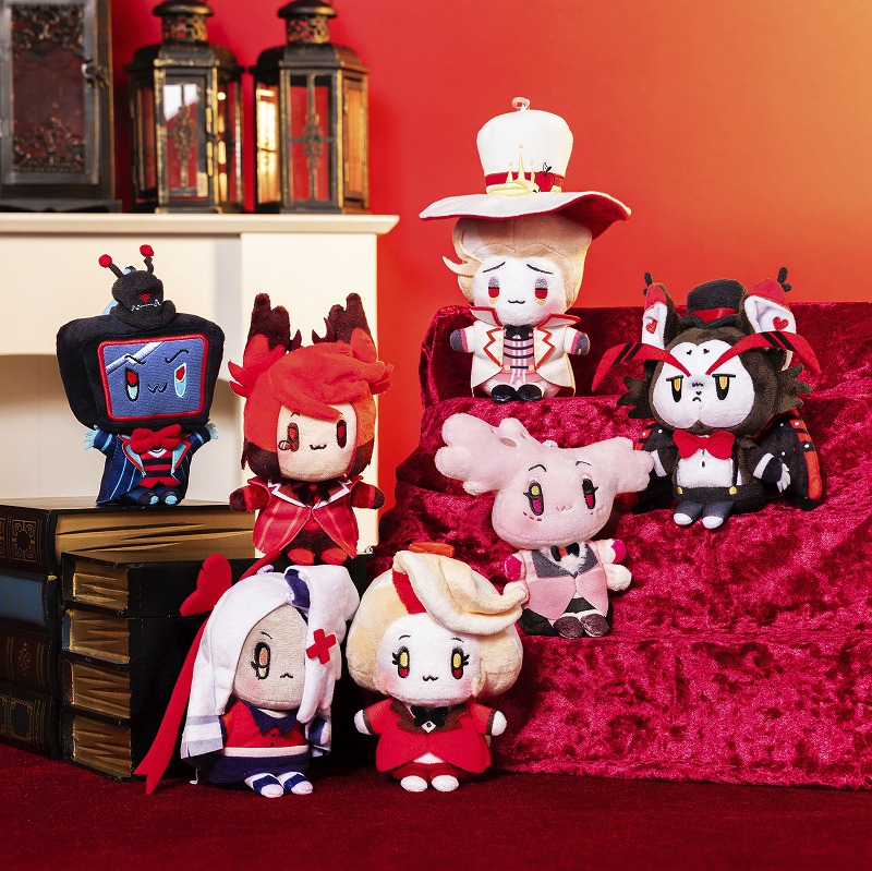 【匿名配送】ハズビンホテル おすわりマスコット ルシファー/アラスター セット HAZBIN HOTEL おすわりマスコット (ルシファー・モーニングスター