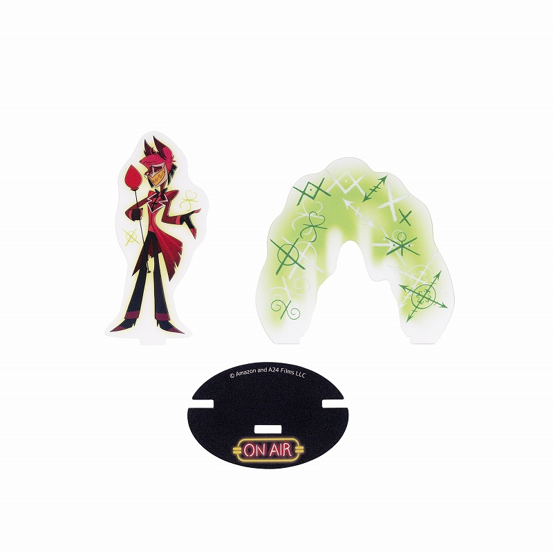 HAZBIN HOTEL アラスター アクリルスタンド HAZBIN HOTELネオンアラスター 公式 アクリルスタンド HAZBIN HOTEL