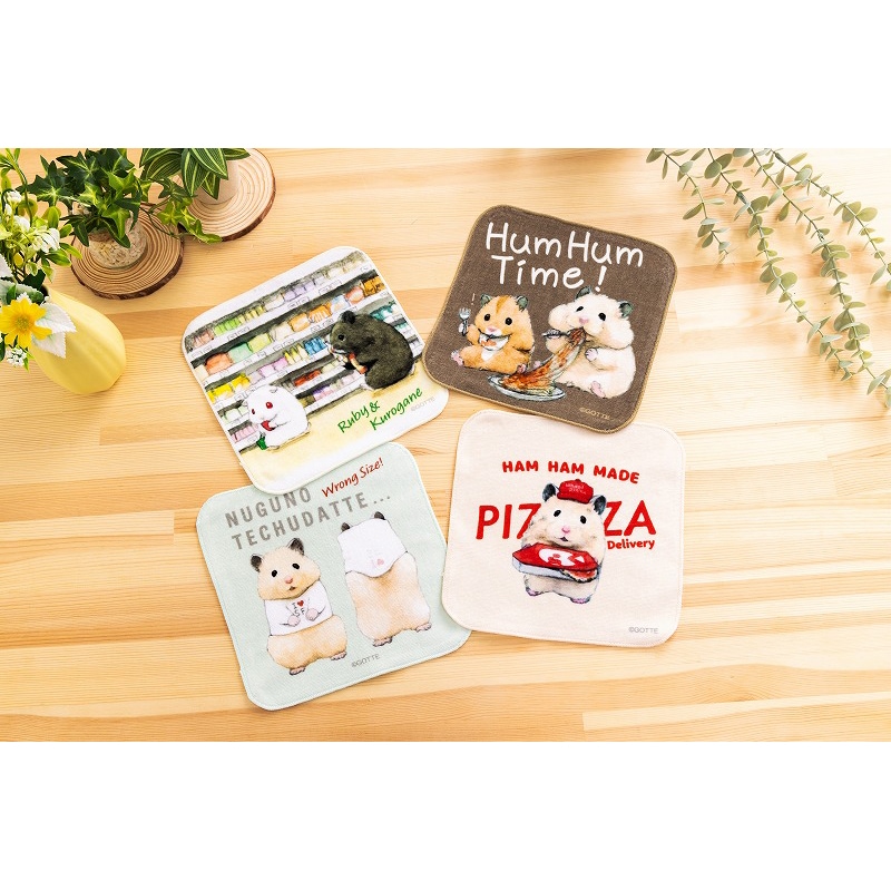 助六の日常 ハンドタオル (ピザでーちゅ) | すべての商品 | ゴリランド