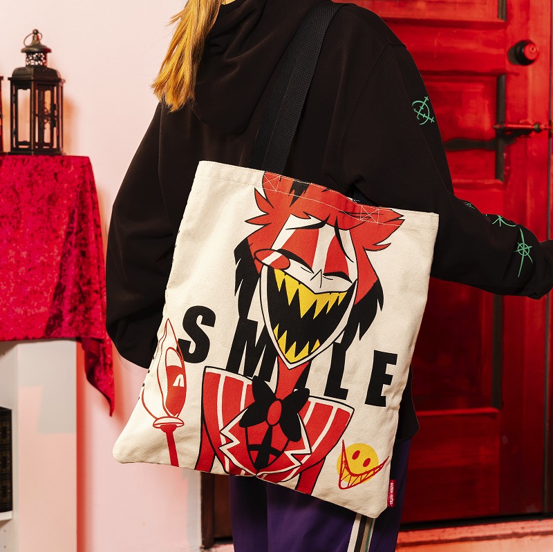 HAZBIN HOTEL デイリーユーストートバッグ (Smile) | ハズビン・ホテル