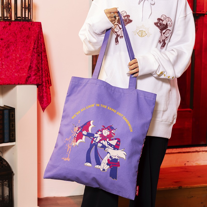 HAZBIN HOTEL デイリーユーストートバッグ (Sandwich) | ハズビン