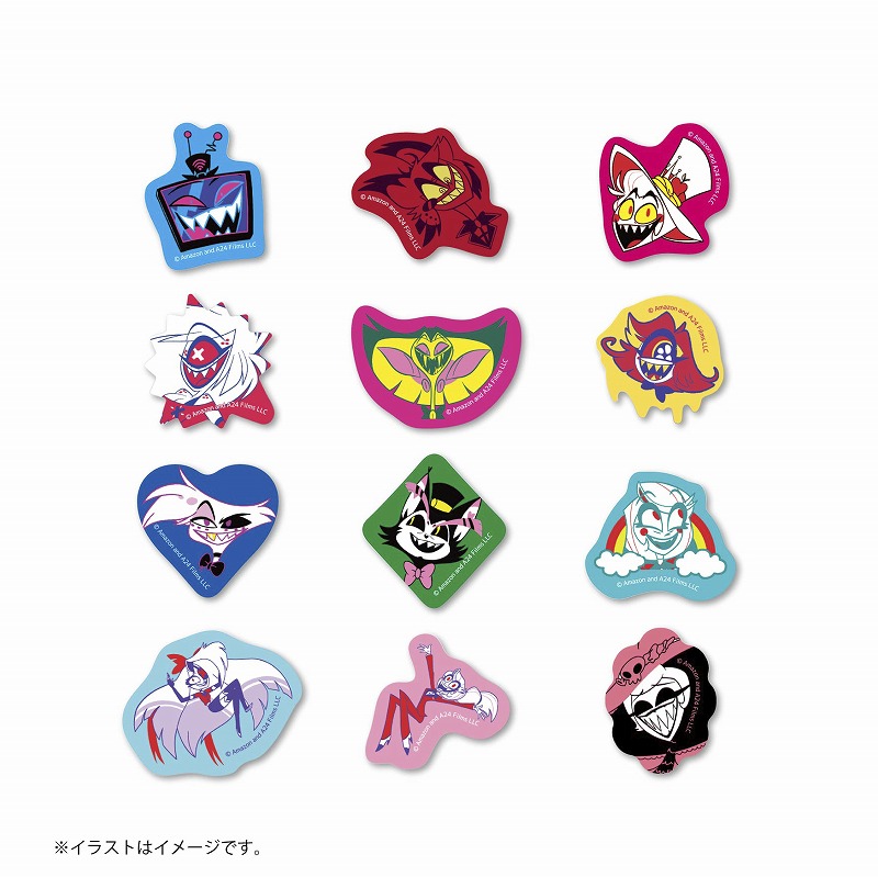 HAZBIN HOTEL キャラクターシール 2枚 HAZBIN HOTEL キャラクターシール 2枚 Amazon.co.jp: ハズビン ホテル