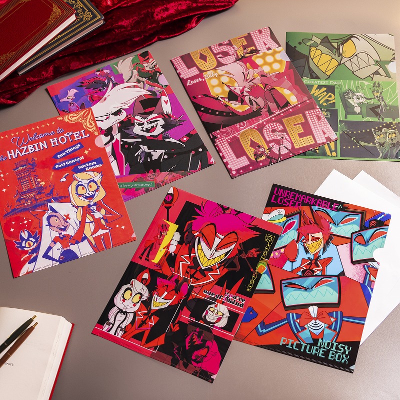 HAZBIN HOTEL クリアファイル2枚セット (Emotions) | ハズビン・ホテル