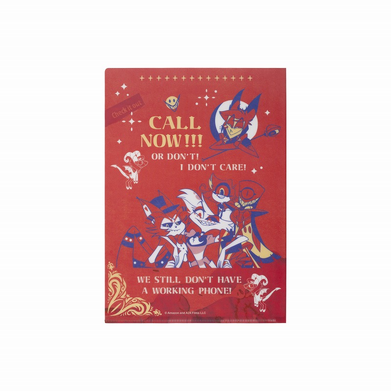 HAZBIN HOTEL クリアファイル2枚セット (Hotel side) | ハズビン