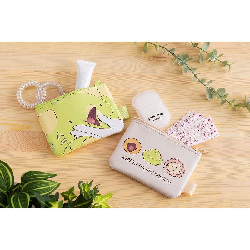 恐竜はじめました 2個セットポーチ | 恐竜はじめました | ゴリランド