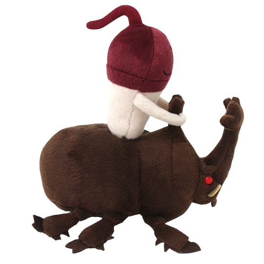 なめこ レアなめこぬいぐるみ カブトムシなめこ【nmk】 | なめこ,レア