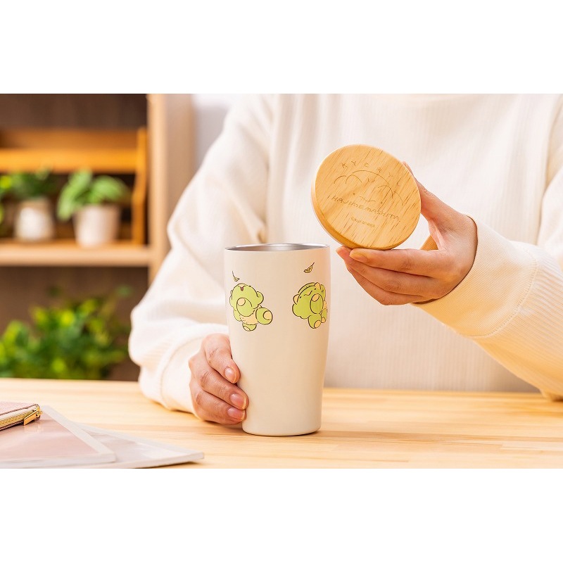 恐竜はじめました 木蓋付きタンブラー | 恐竜はじめました