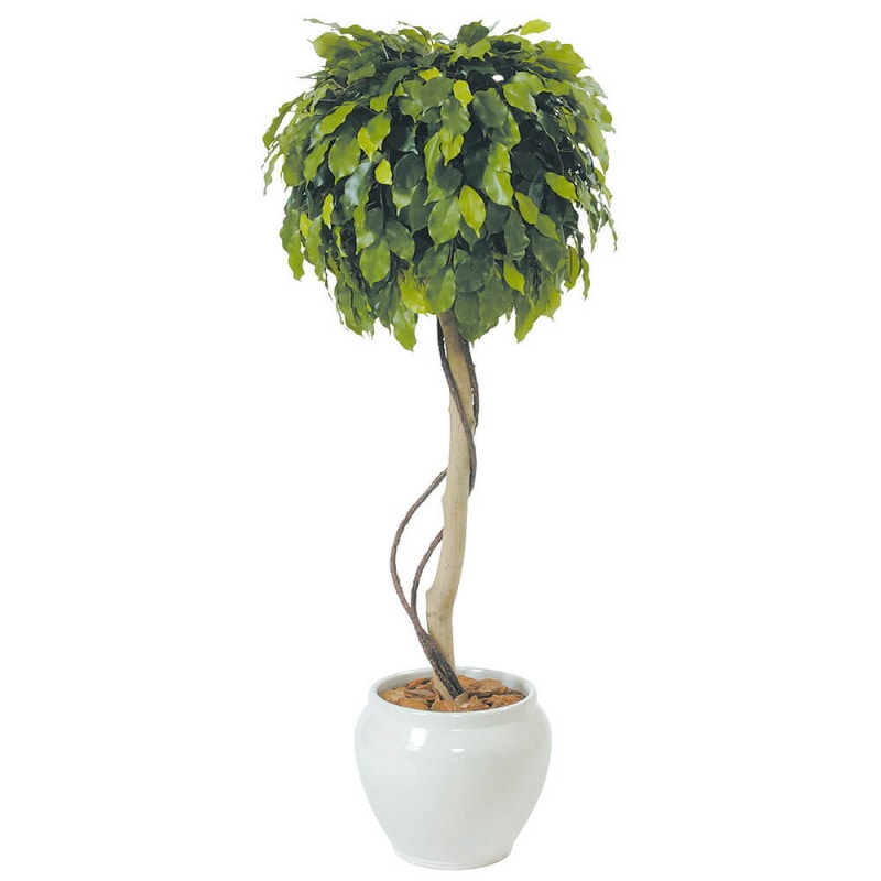 ボックスウッドトピアリー（2コ玉） H1500【アーティフィシャル】通販