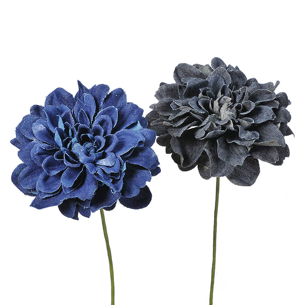 デニムダリアピック A-39658【造花】通販｜GREEN PIECE