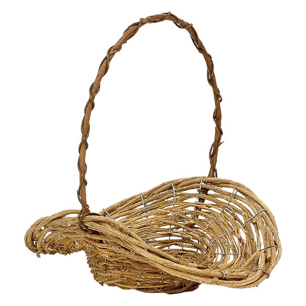 土籐アレンジ皿手付 中 KN033863【花器】通販｜GREEN PIECE