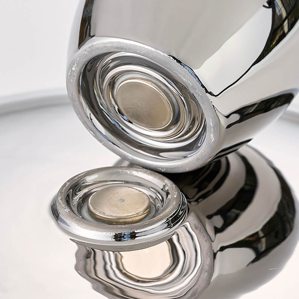 花器　経筒　金属製 マグネットツーク 丸M シルバー CHPP237M-019【花器】通販｜GREEN PIECE