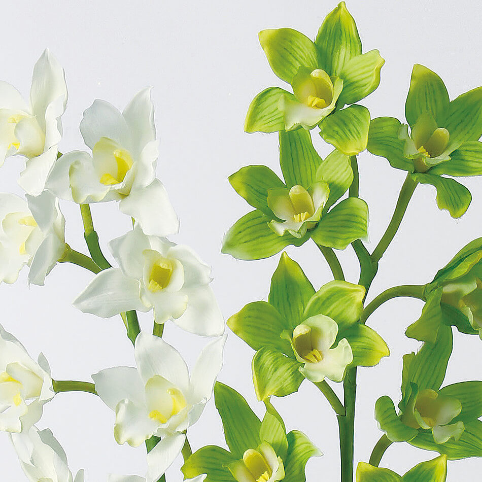 シンビジューム×9 A-39593【造花】通販｜GREEN PIECE