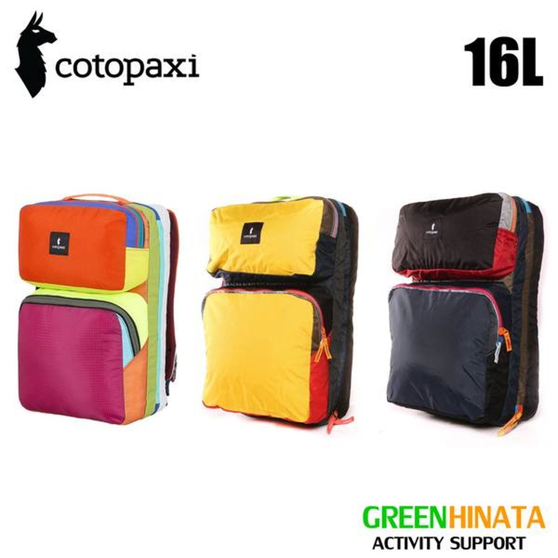 コトパクシcotopaxiバックパックTASRA タスラ16Lリュック