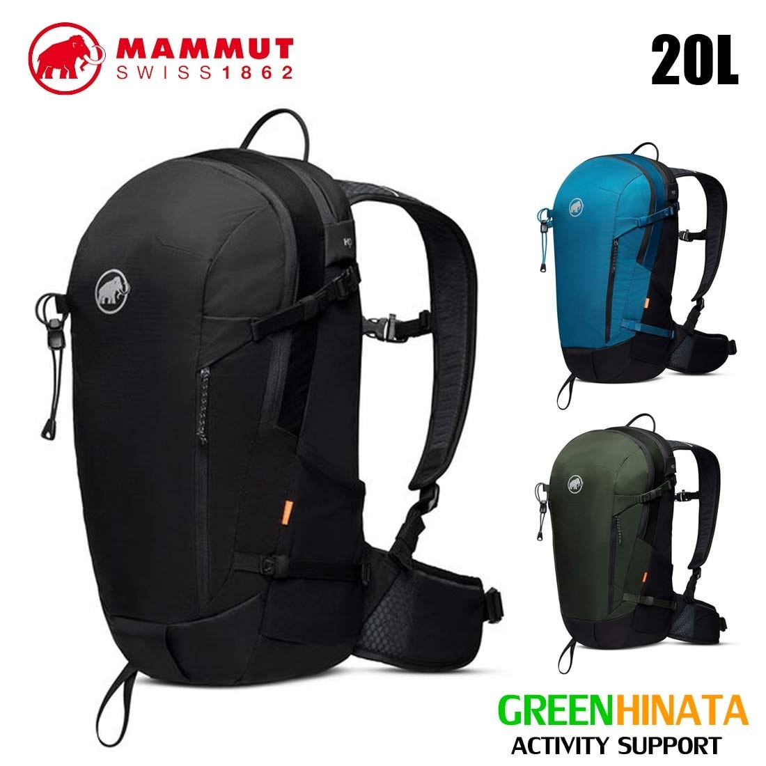 マムート リチウム 20 ハイキング リュック バックパック 国内正規品