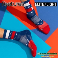 フィーチャーズ エリート ライトクッション ミニクルー USA フューチャーズ ソックス 靴下 ユニセックス   国内正規品|ハ行|販売ブランド
