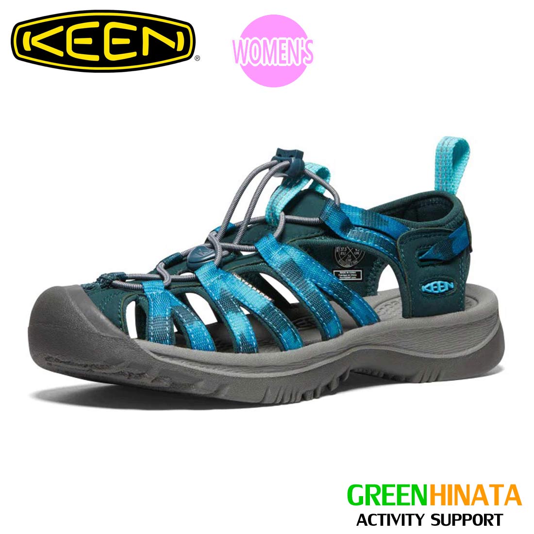 KEEN ウィスパーサンダル KEEN サンダル WHISPER / ウィスパー レディース : ZOZOTOWN