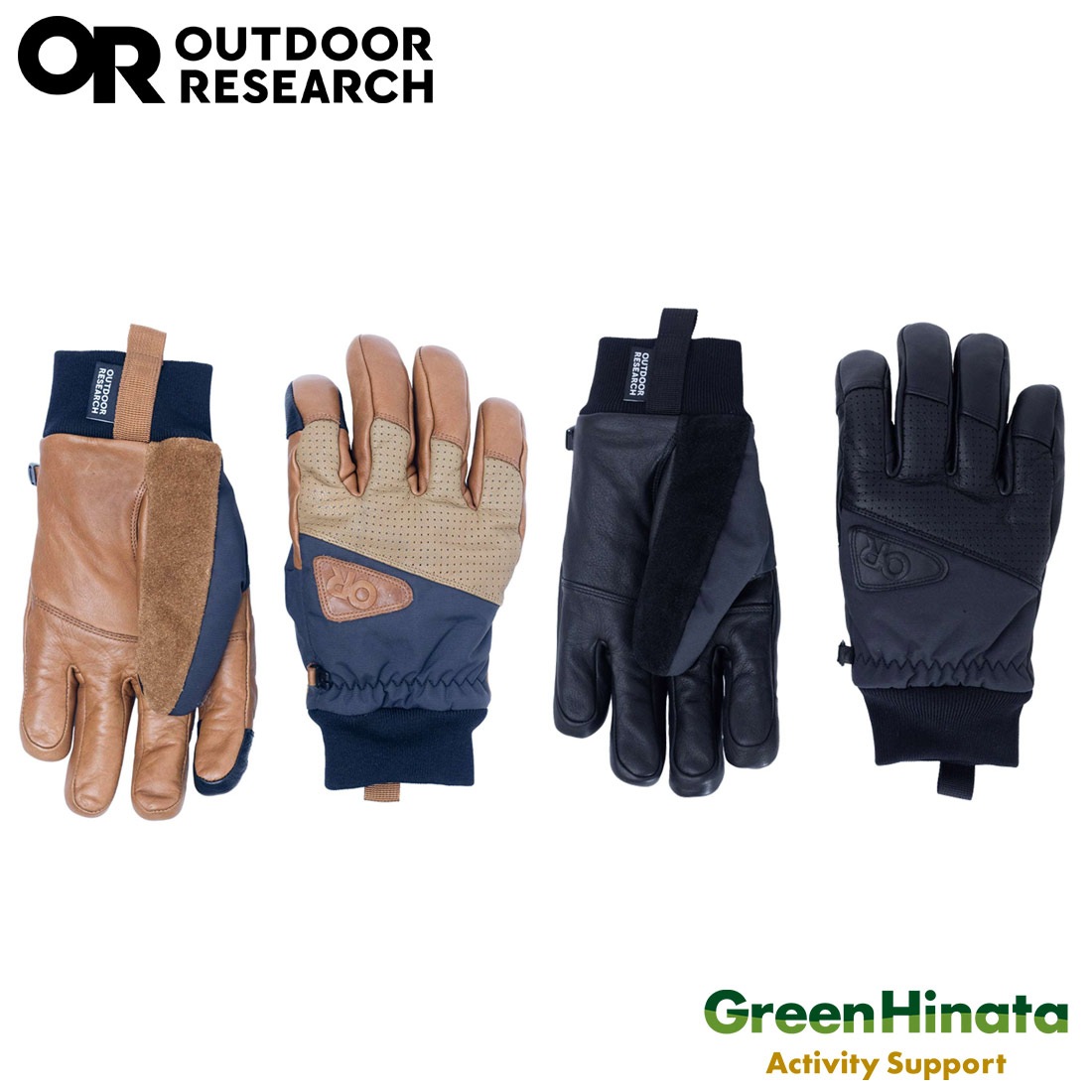 アウトドアリサーチ スノークルーレザーグローブ 手袋 国内正規品