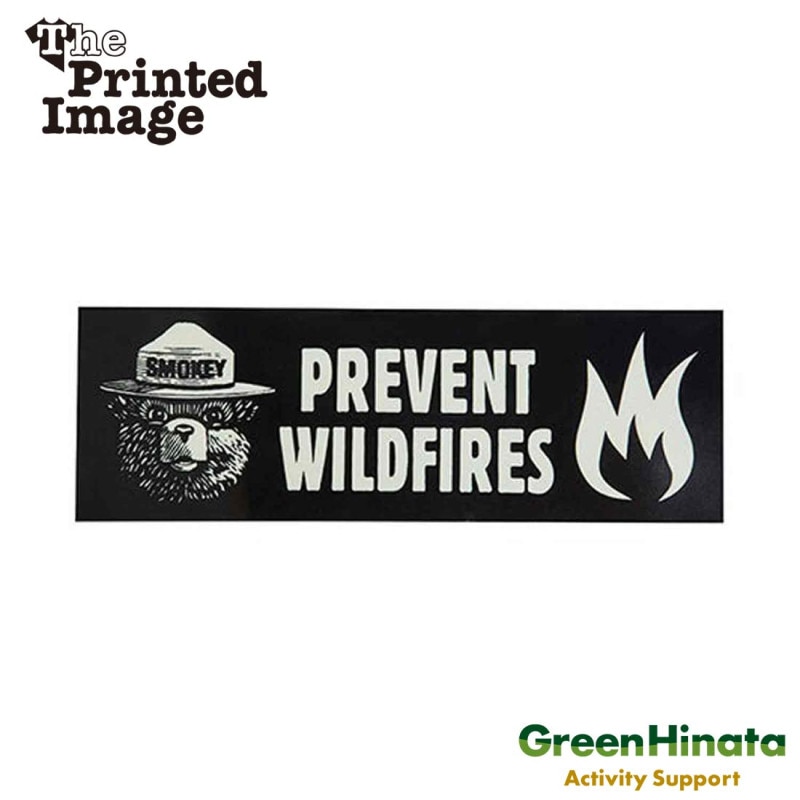 �ץ��ƥåɥ��᡼�� ���⡼���� PREVENT WILDFIRES  ���ƥå��� �ȡ��ȥХå�   ����������