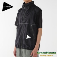 アンドワンダー PERTEX wind vest ジャケット アウター  国内正規品|ア行|販売ブランド