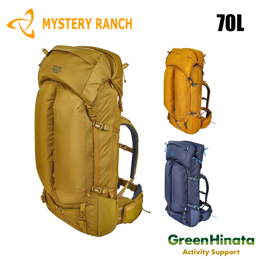 ミステリーランチ グレーシャー 70 バックパック リュックサック 国内