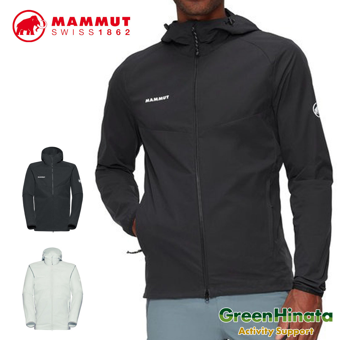 マムート グラナイト SO フーデットジャケット AF メンズ Softshell
