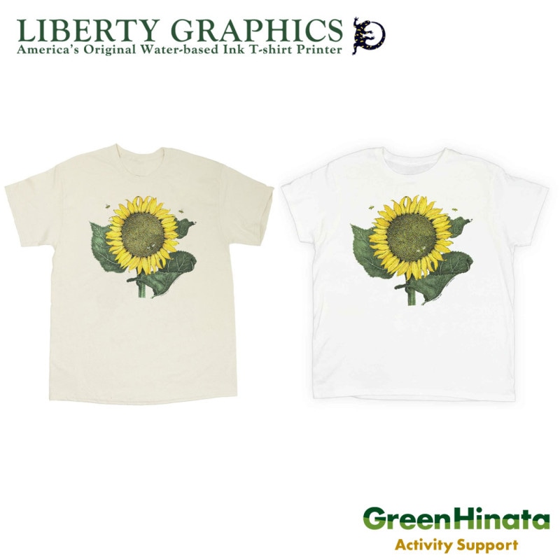 ��Хƥ�����ե��å��� ��Хƥ�����ե��å��� �� SUNFLOWER AND BEES ����ե� �ӡ� �Ҥޤ�� ˪ �ƥ�������� T����� ��˥��å���   ������