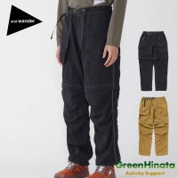 アンドワンダー ナイロン タフタ ハイカー 2ウエイ パンツ ボトム  国内正規品|ア行|販売ブランド