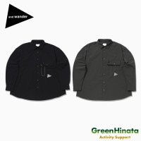 アンドワンダー ライト ウィズ クロス シャツ 長袖シャツ  国内正規品|ア行|販売ブランド