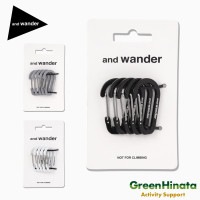 アンドワンダー ミニ カラビナ セット アクセサリー  国内正規品|ア行|販売ブランド