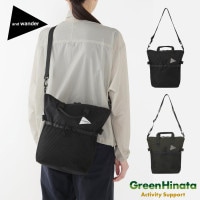 アンドワンダー PE/CO 2way バック ショルダーバック バッグ  国内正規品|ア行|販売ブランド