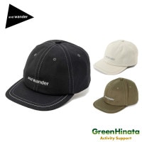 アンドワンダー コットン ツイル キャップ 帽子  国内正規品|ア行|販売ブランド