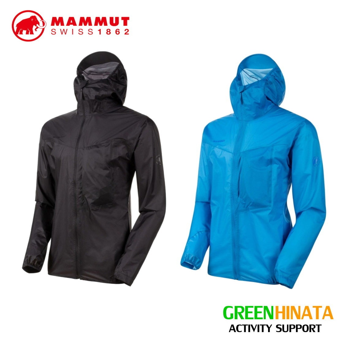 MAMMUT マムート ケント ライトHSフーディッドジャケット【od