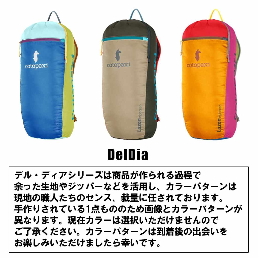 コトパクシ ルソン 18L バックパック リュックサック 国内正規品