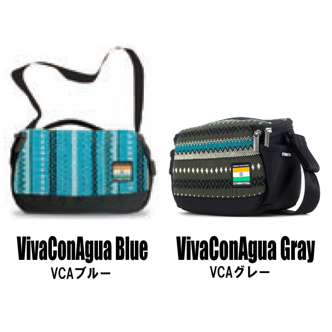 エスノテック デサ フォトスリングポーチ Viva Con Agua カメラバック一眼レフ ミラーレス対応 国内正規品 販売ブランド エスノテック グリーンヒナタ本店